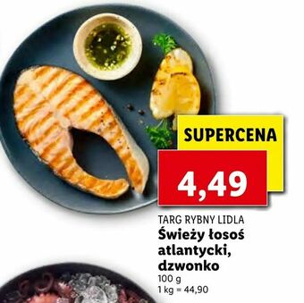 Lidl Świeży łosoś atlantycki, dzwonko oferta
