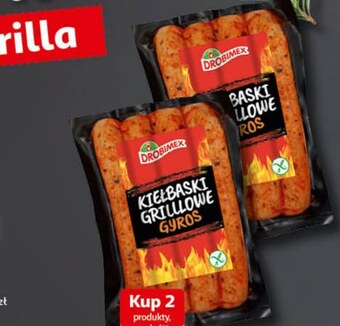 Auchan Kiełbaski na grilla drobimex oferta