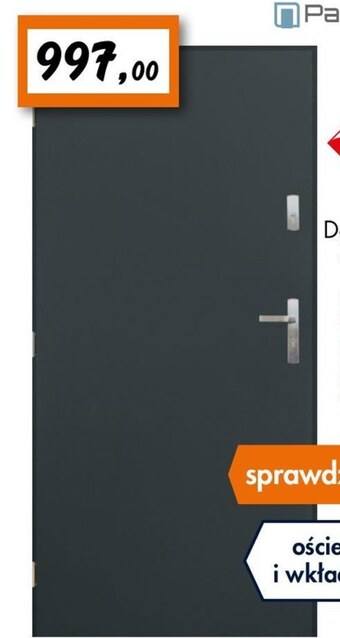 Bricoman Drzwi zewnętrzne pantor oferta