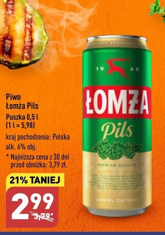 ALDI Piwo łomża oferta