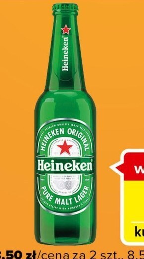Carrefour Express Heineken piwo jasne 500 ml oferta