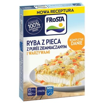Społem Frosta ryba z pieca z purée ziemniaczanym i warzywami 375 g oferta