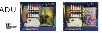 malowanie po cieniach, krajobrazy lub kwiaty