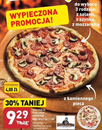 ALDI Pizza z szynką oferta