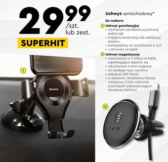 Biedronka Uchwyt samochodowy z przyssawką oferta