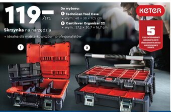 Biedronka Organizer cantilever 57 x 31 x 17 cm oferta