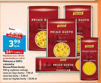 Auchan Makaron cavatappi oferta