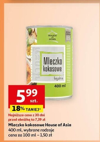 Mleczko kokosowe tajskie