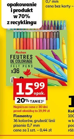 Auchan Flamastry oferta
