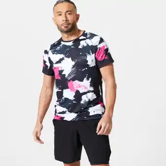 Decathlon Koszulka fitness męska domyos krótki rękaw oferta