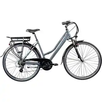 Decathlon Rower elektryczny trekkingowy zundapp szary rama 19 cali oferta
