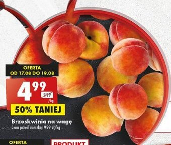 Biedronka Brzoskwinia 1kg oferta