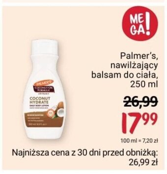 Rossmann Palmer's, nawilżający balsam do ciała, 250 ml oferta