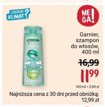 Rossmann Garnier, szampon do włosów, 400 ml oferta