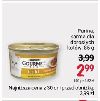 Rossmann Purina, karma dla dorosłych kotów, 85 g oferta
