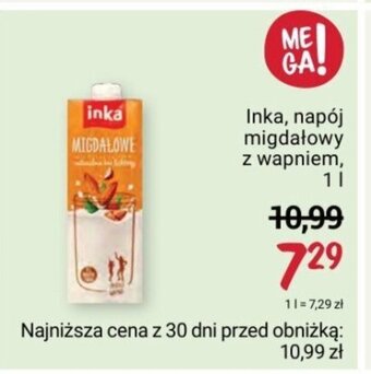 Rossmann Inka, napój migdałowy z wapniem, 1l oferta