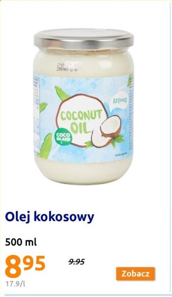 Action Olej kokosowy 500ml oferta