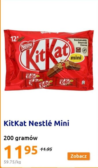 Action KitKat Nestlé Mini 200 gramów oferta
