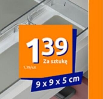 Action Organizer 9 x 9 x 5cm oferta