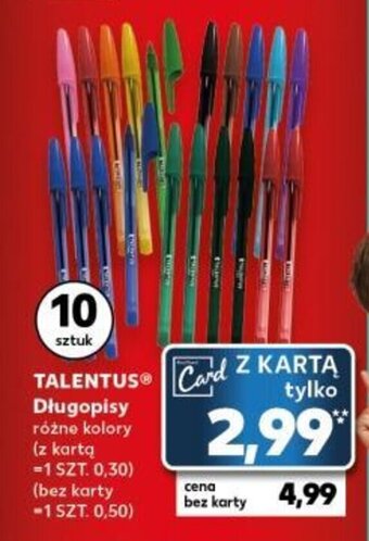 Kaufland TALENTUS® Długopisy 10szt. oferta