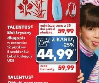 Kaufland MOJE BAMBINO Kredki drewniane z temperówką oferta
