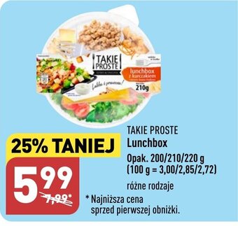 ALDI Lunchbox 200/210/220 g oferta