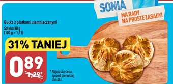 ALDI Bułka z płatkami ziemniaczanymi 80 g oferta