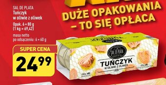 ALDI Tuńczyk w oliwie z oliwek 6 x 80 g oferta