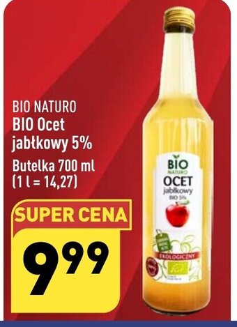 ALDI BIO Ocet jabłkowy 5% Butelka 700 ml oferta