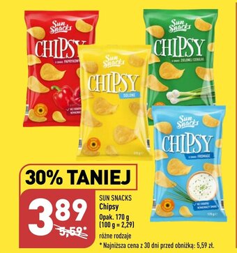 ALDI Chipsy Opak. 170 g oferta