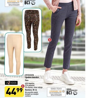 ALDI Spodnie damskie Para oferta