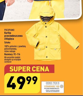 ALDI Kurtka przeciwdeszczowa chłopięca Sztuka oferta