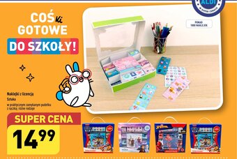 ALDI Naklejki z licencją Sztuka oferta