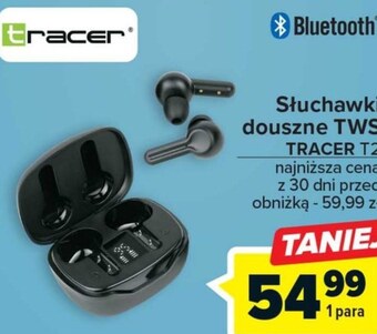 Carrefour Słuchawki bluetooth tracer oferta