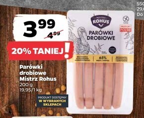 Netto Parówki mistrz rohus oferta