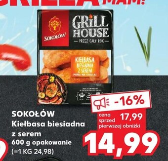 Kaufland Kiełbasa sokołów oferta