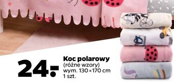 Netto Koc polarowy 130 x 170 cm oferta