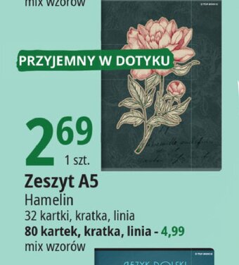 E.Leclerc Zeszyt a5 80 kartek linia oferta