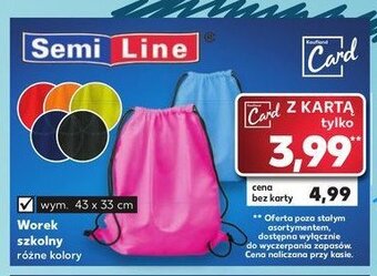 Kaufland Worek szkolny oferta