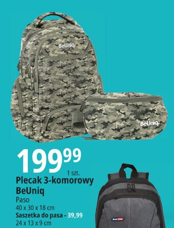 E.Leclerc Plecak 3-komorowy 41 x 30 x 18 cm oferta