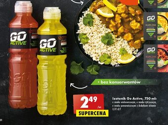 Biedronka Napój izotoniczny czerwony oferta