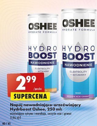 Biedronka Napój nawodnienie acai i granat oferta