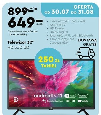Telewizor led 32hs