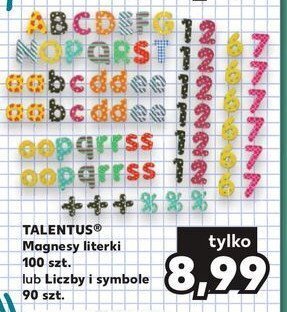 Kaufland Magnesy literki oferta