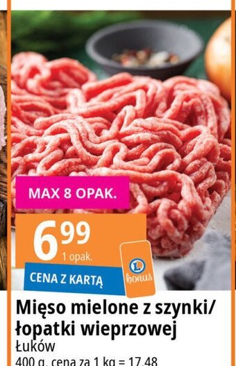 E.Leclerc Mięso mielone z szynki oferta