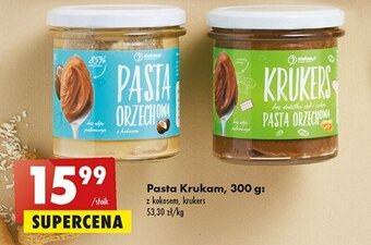 Biedronka Pasta orzechowa z kokosem oferta