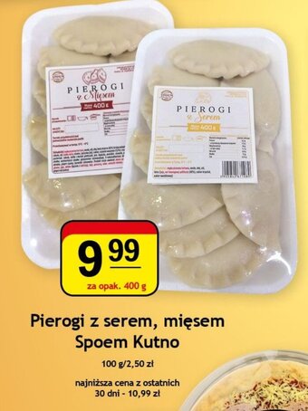 Gram Market Pierogi z serem, mięsem Spoem Kutno 400 g oferta