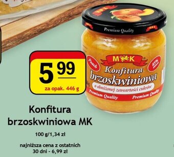 Gram Market Konfitura brzoskwiniowa MK 446 g oferta