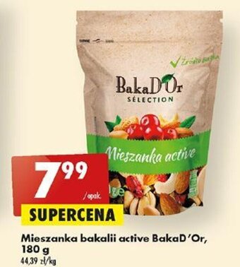 Biedronka Mieszanka bakalii active BakaD’Or, 180 g oferta