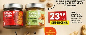 Biedronka Krem orzechowy Basia Basia: pistacjolada, 195 g., laskolada, 210 g oferta